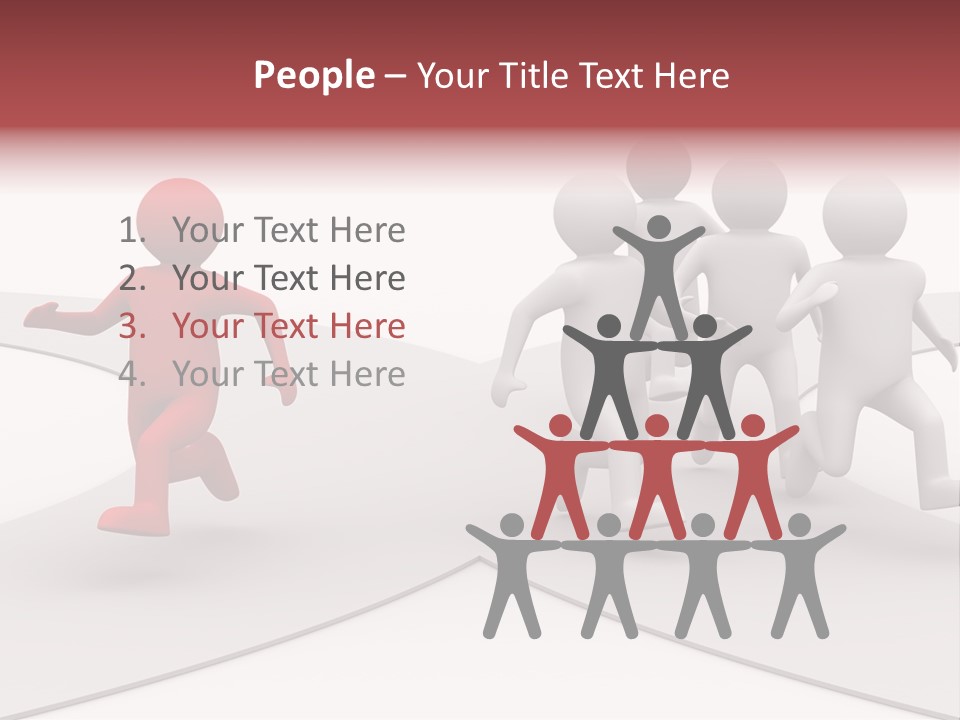 Direction Teamwork Sport PowerPoint Template