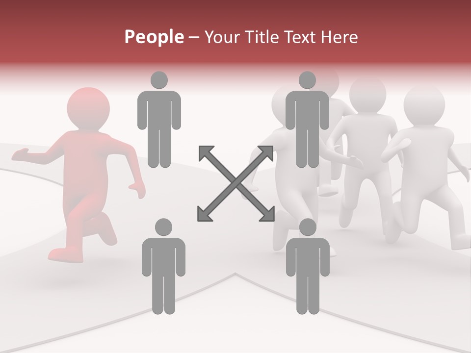 Direction Teamwork Sport PowerPoint Template