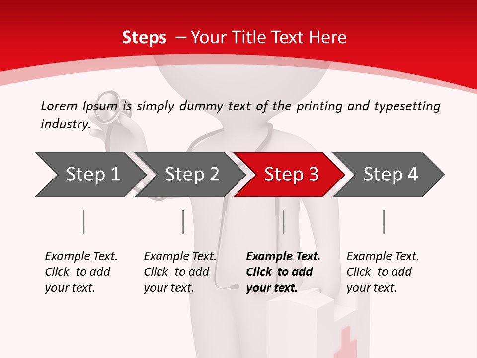Man First People PowerPoint Template