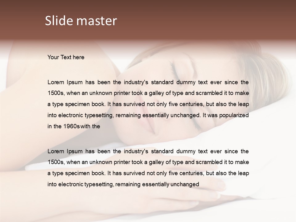 Bedroom Relax Night PowerPoint Template