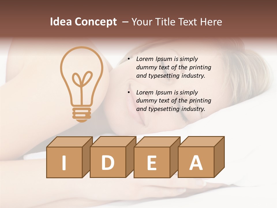 Bedroom Relax Night PowerPoint Template