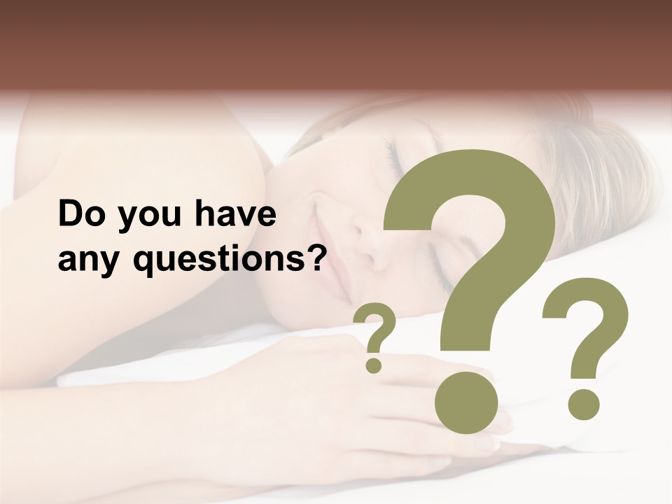 Bedroom Relax Night PowerPoint Template