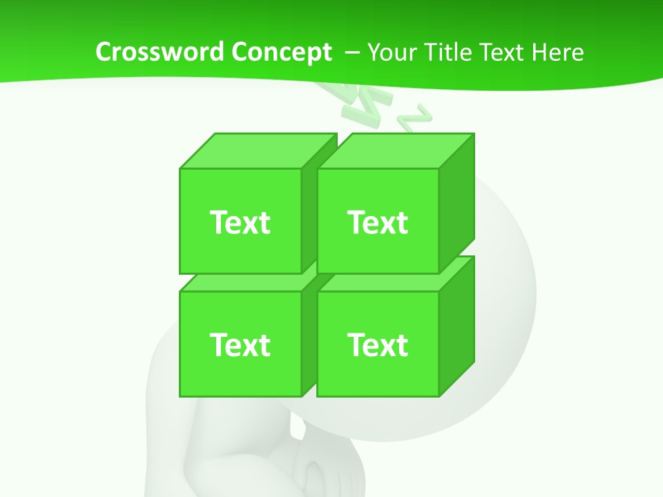 Exhausted Background Green PowerPoint Template