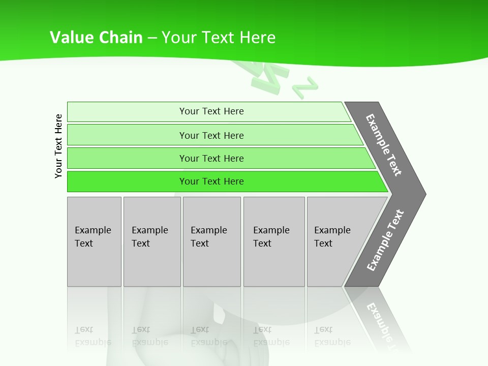 Exhausted Background Green PowerPoint Template