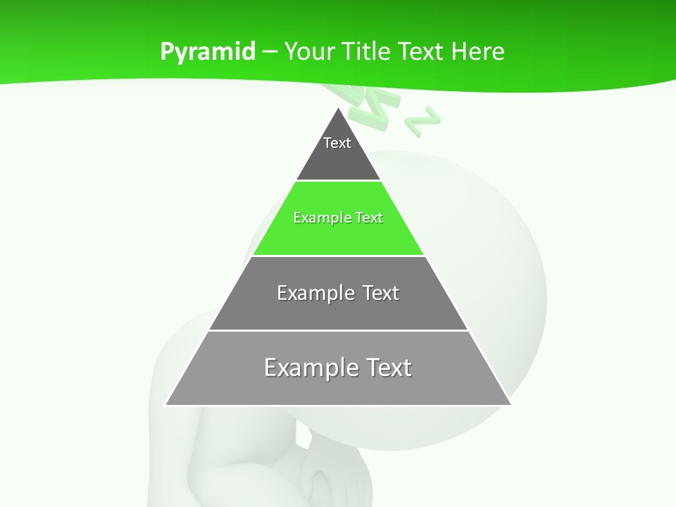 Exhausted Background Green PowerPoint Template