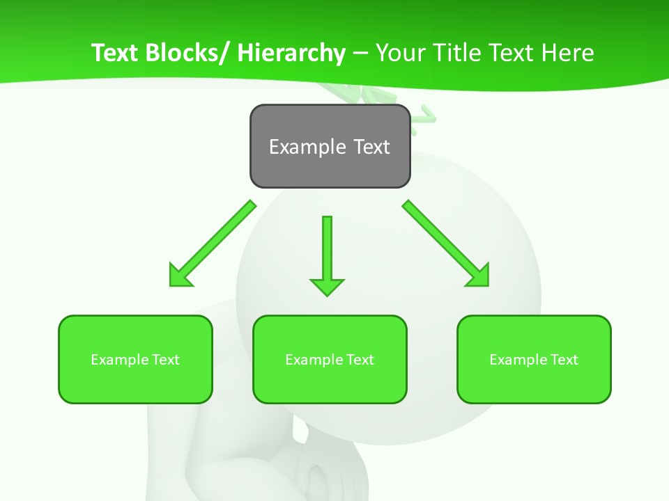Exhausted Background Green PowerPoint Template