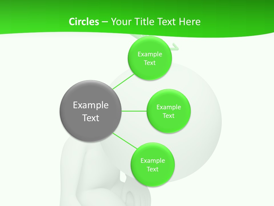 Exhausted Background Green PowerPoint Template