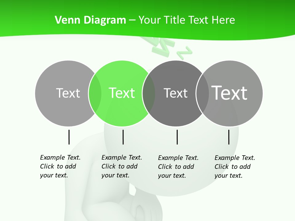Exhausted Background Green PowerPoint Template