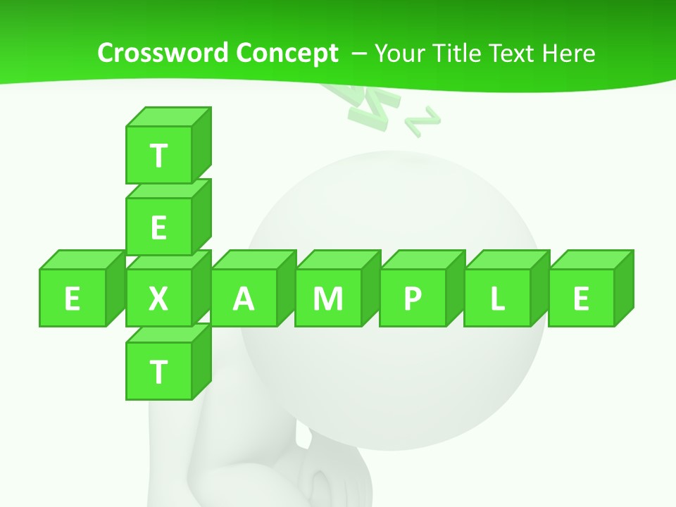 Exhausted Background Green PowerPoint Template