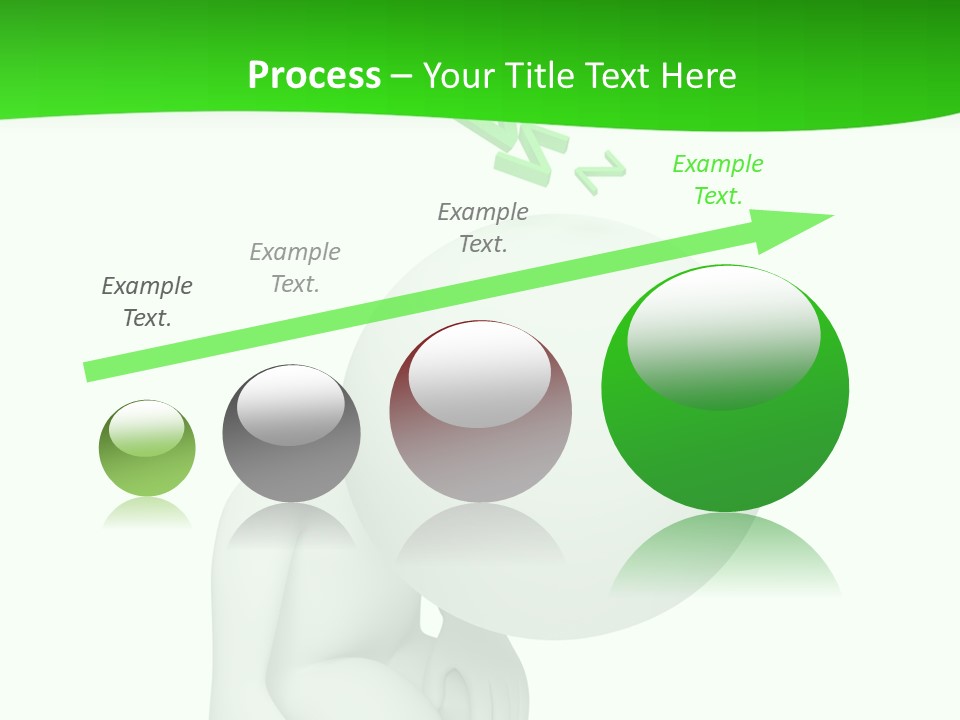 Exhausted Background Green PowerPoint Template