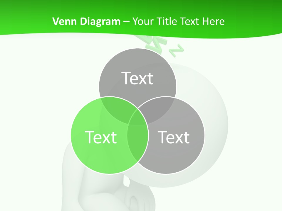 Exhausted Background Green PowerPoint Template