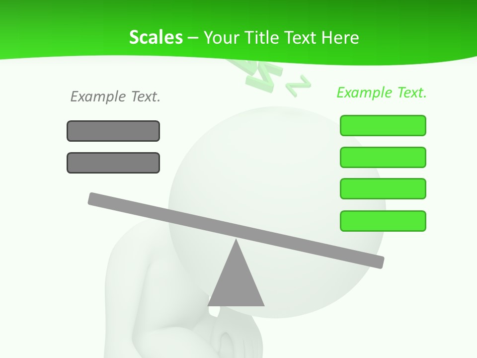 Exhausted Background Green PowerPoint Template