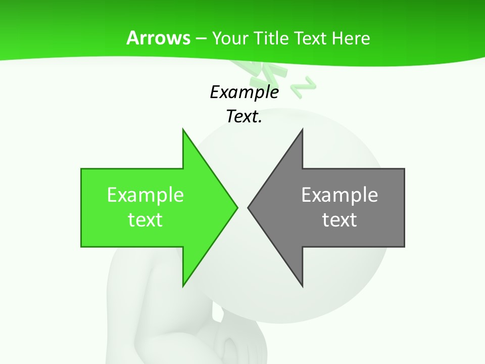 Exhausted Background Green PowerPoint Template