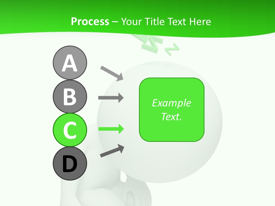 Exhausted Background Green PowerPoint Template