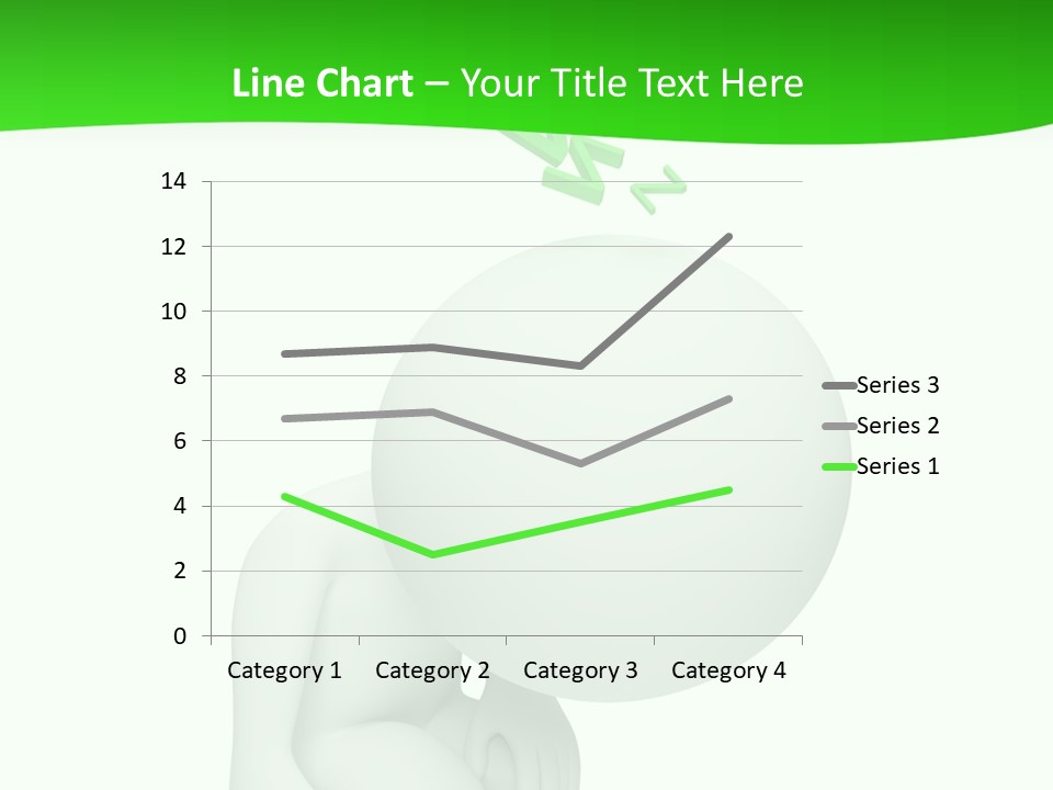 Exhausted Background Green PowerPoint Template