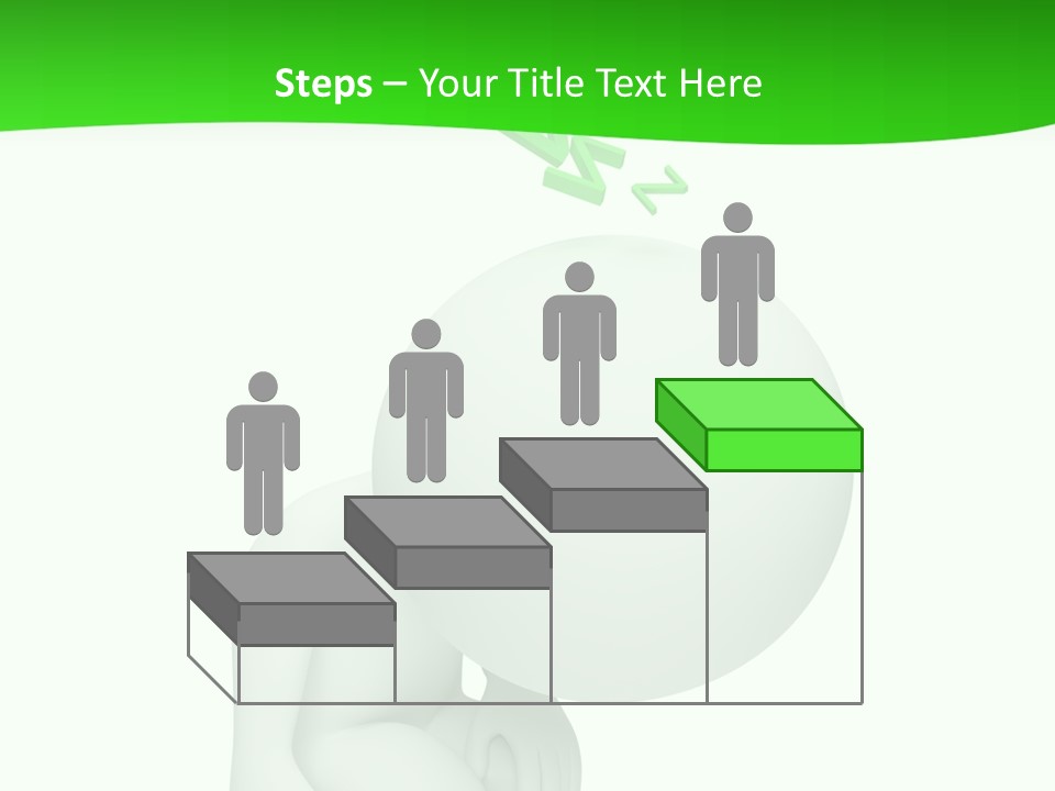 Exhausted Background Green PowerPoint Template