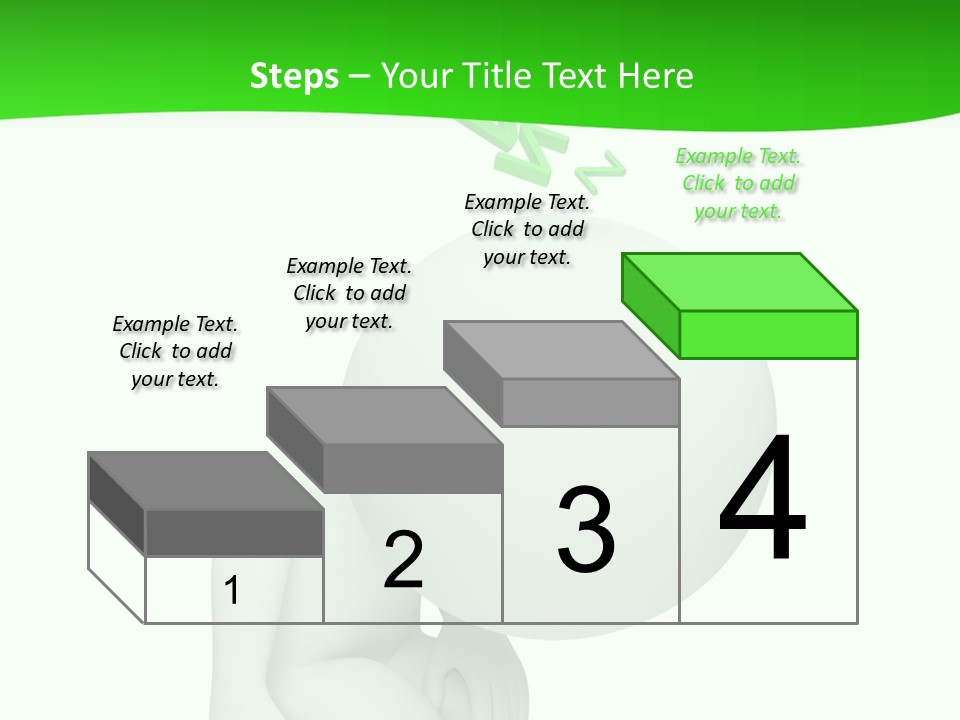 Exhausted Background Green PowerPoint Template