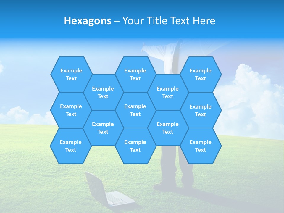 Grass Meadow Tie PowerPoint Template