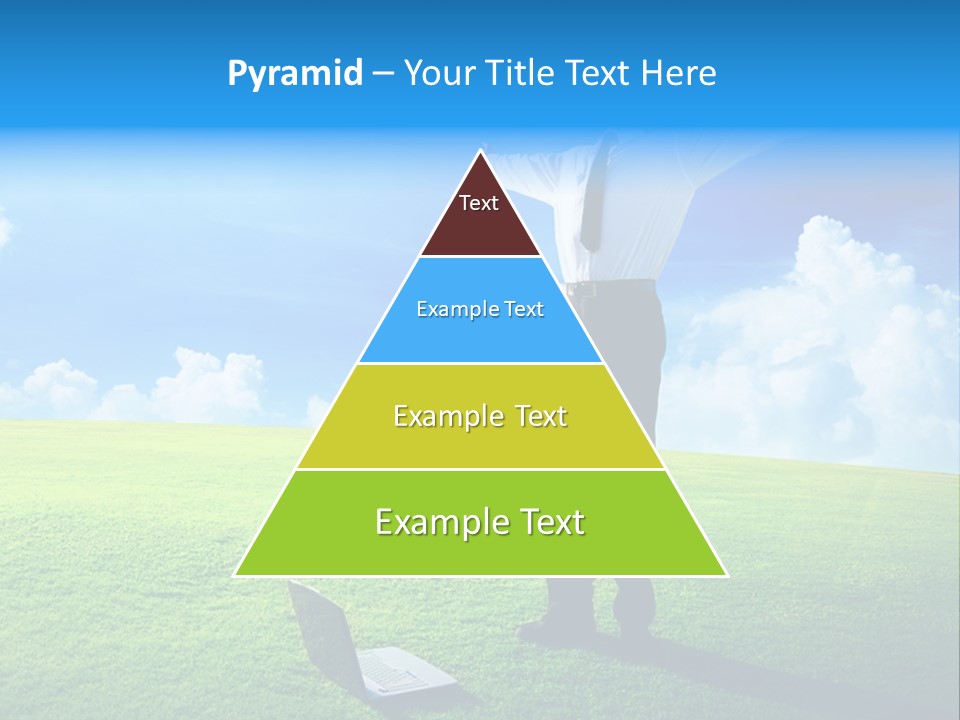 Grass Meadow Tie PowerPoint Template
