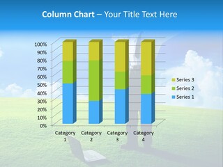 Grass Meadow Tie PowerPoint Template