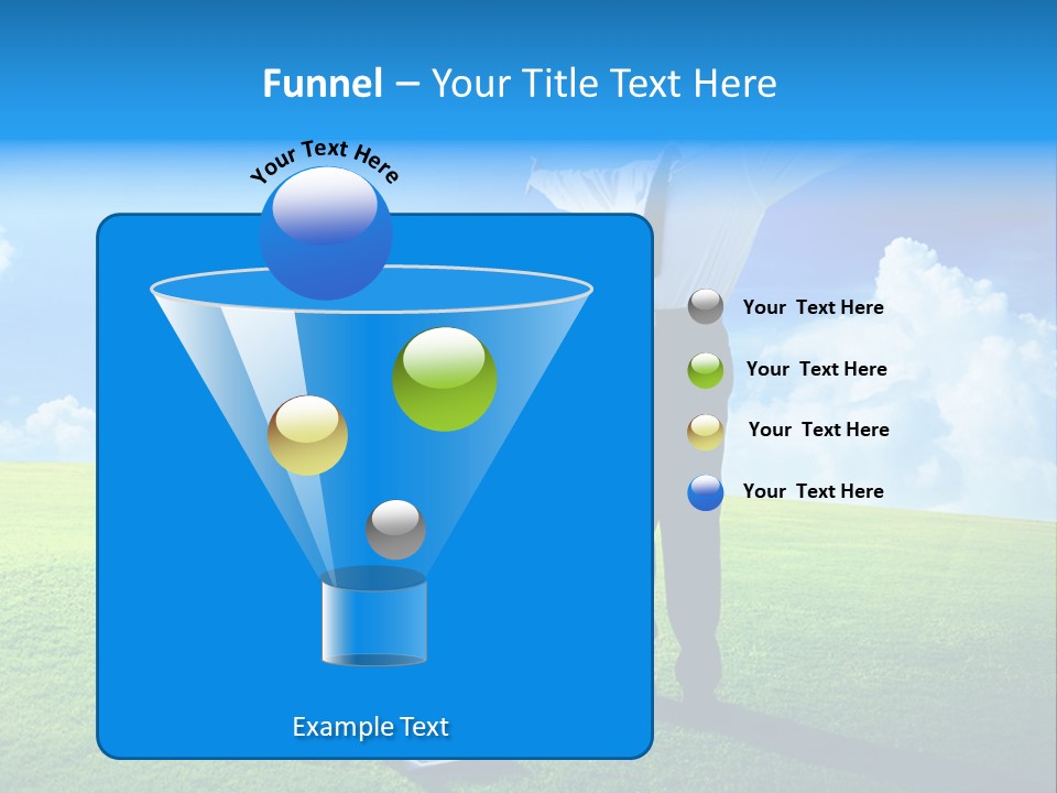 Grass Meadow Tie PowerPoint Template