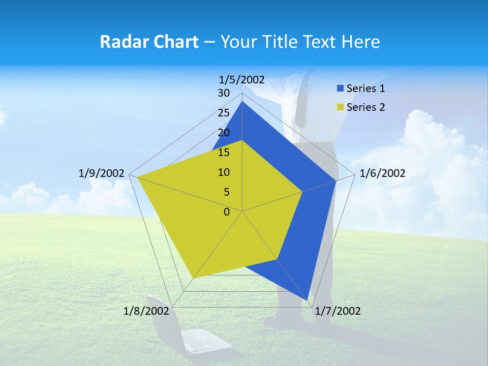 Grass Meadow Tie PowerPoint Template