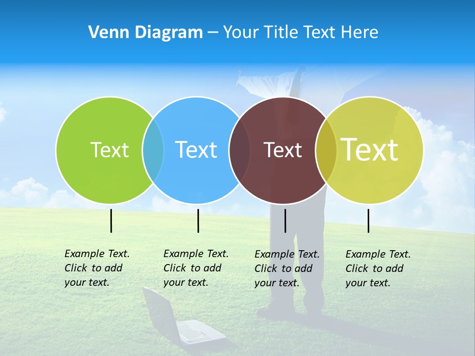 Grass Meadow Tie PowerPoint Template