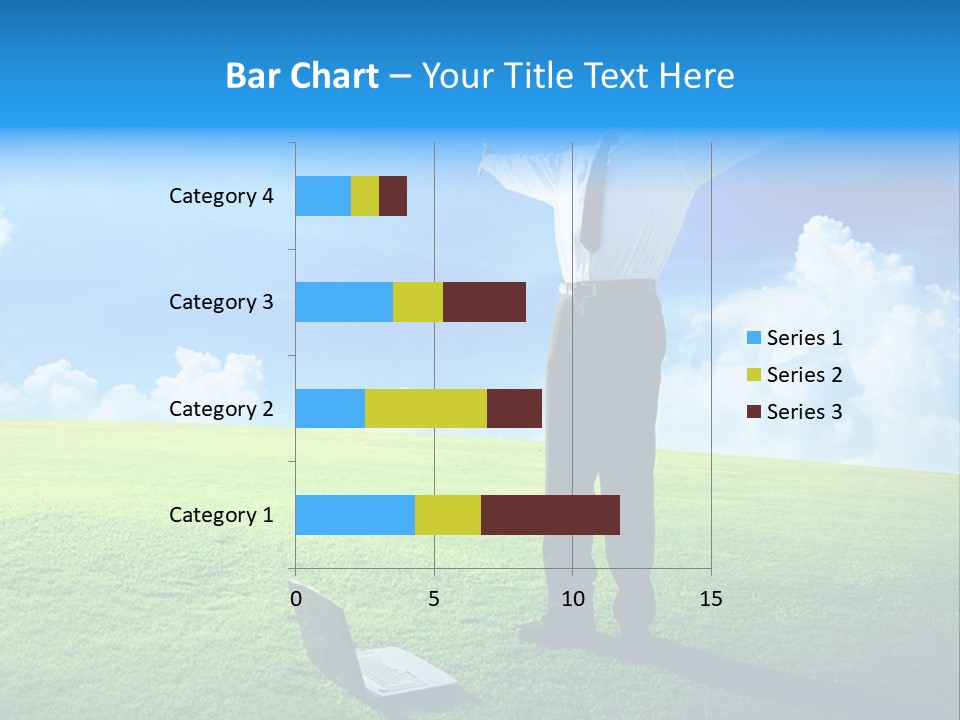 Grass Meadow Tie PowerPoint Template