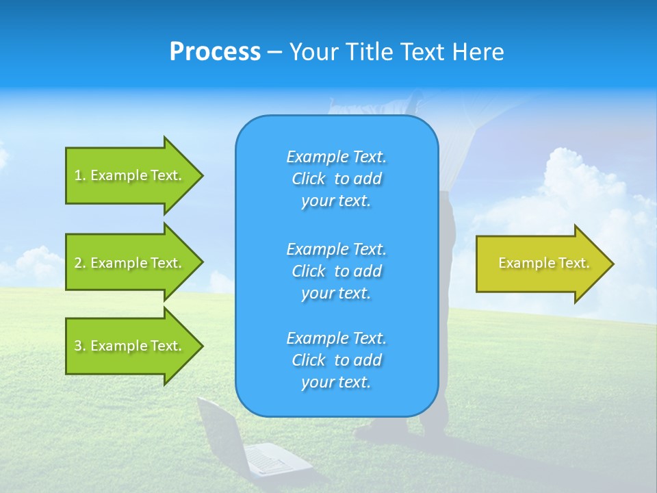 Grass Meadow Tie PowerPoint Template