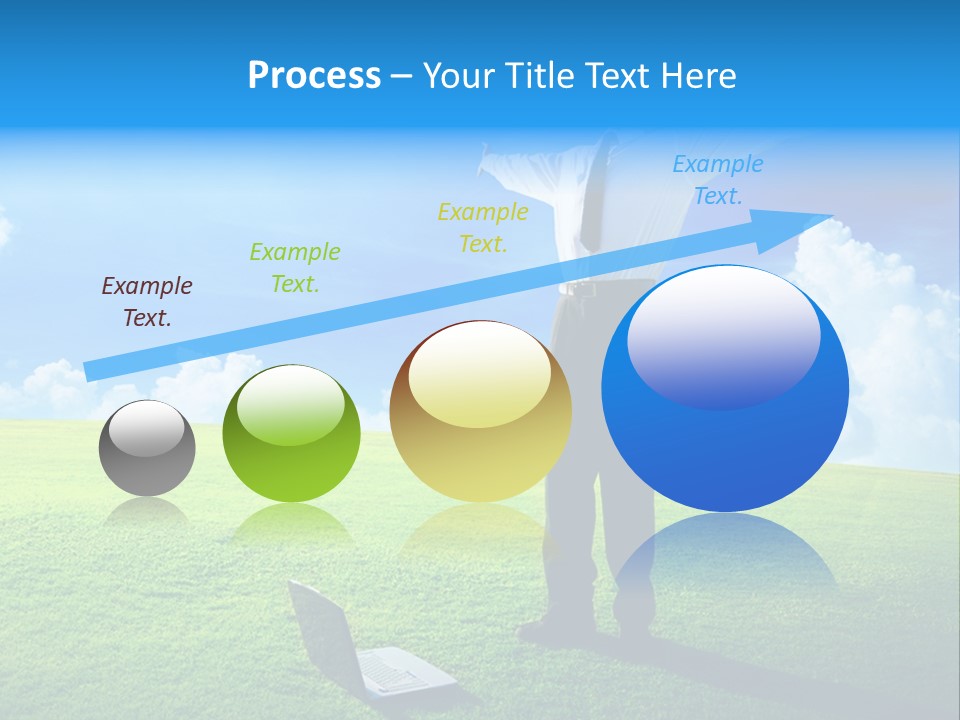 Grass Meadow Tie PowerPoint Template