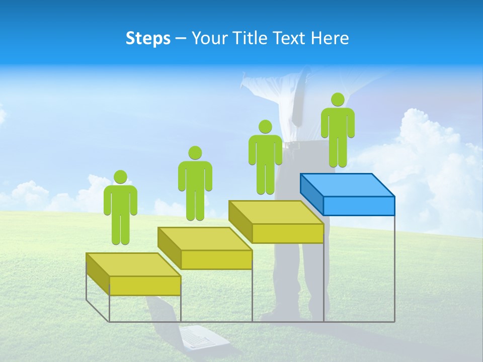 Grass Meadow Tie PowerPoint Template