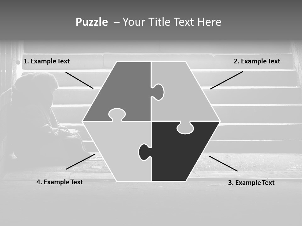 Literature Sit Monochrome PowerPoint Template