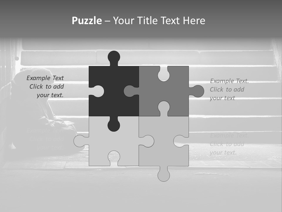 Literature Sit Monochrome PowerPoint Template