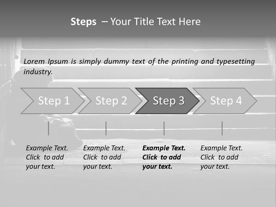 Literature Sit Monochrome PowerPoint Template