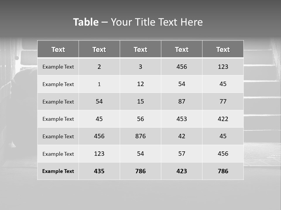 Literature Sit Monochrome PowerPoint Template