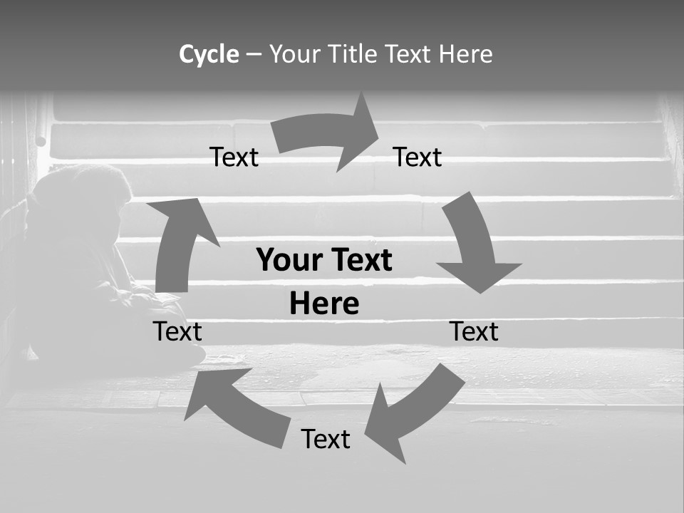 Literature Sit Monochrome PowerPoint Template