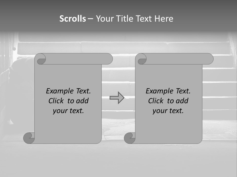 Literature Sit Monochrome PowerPoint Template