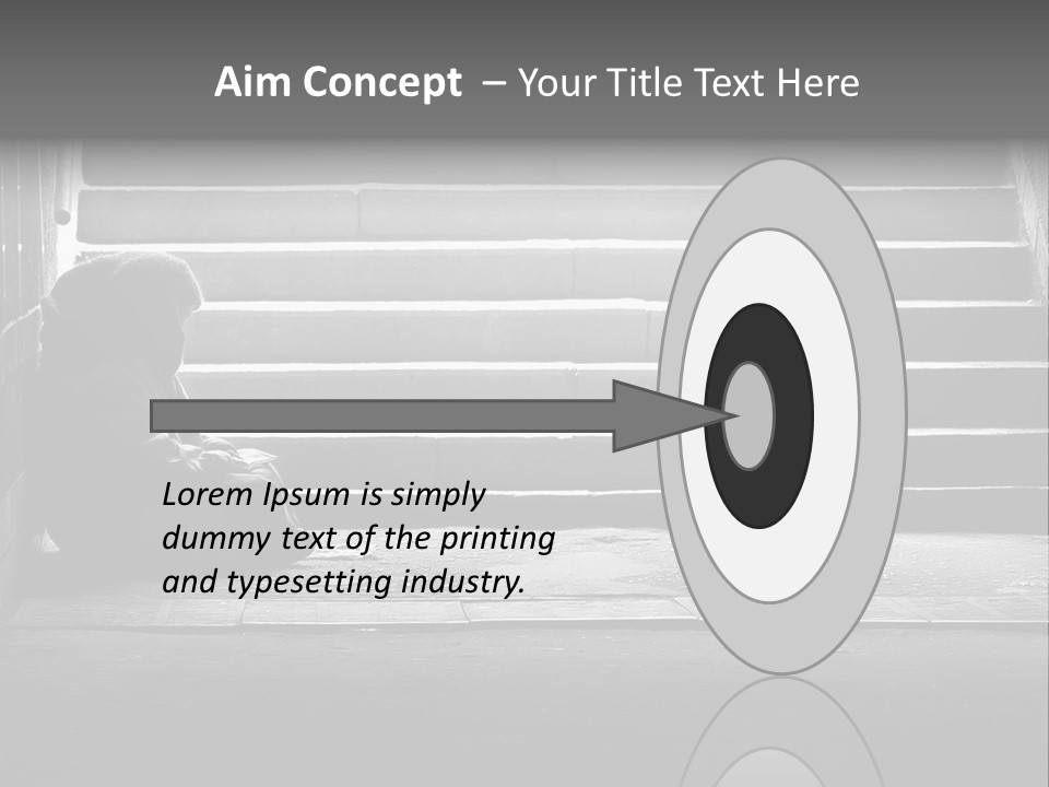 Literature Sit Monochrome PowerPoint Template