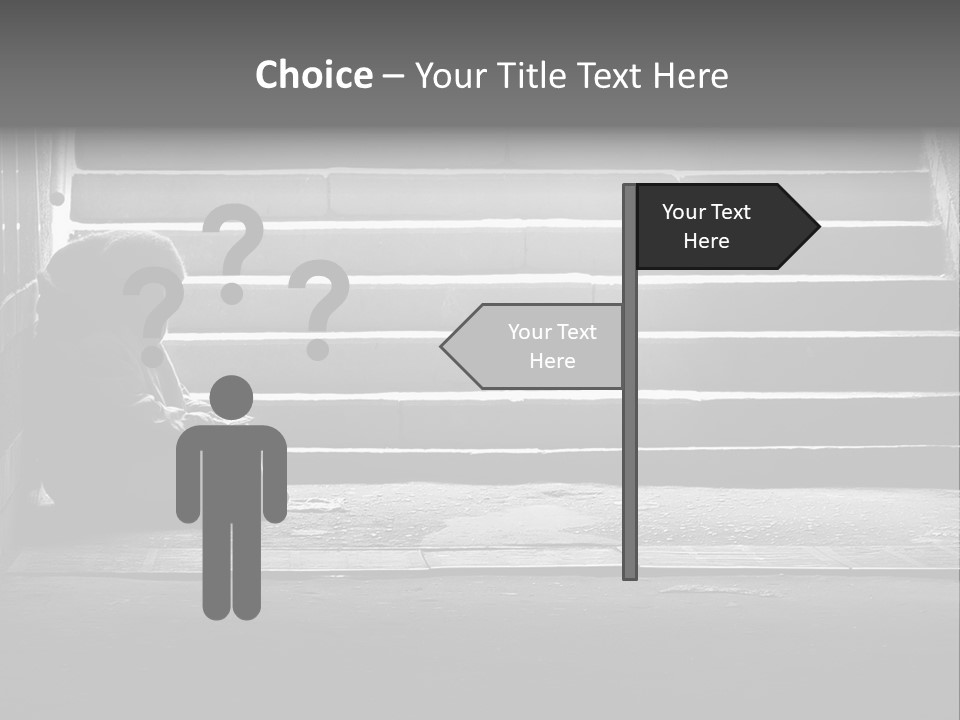 Literature Sit Monochrome PowerPoint Template