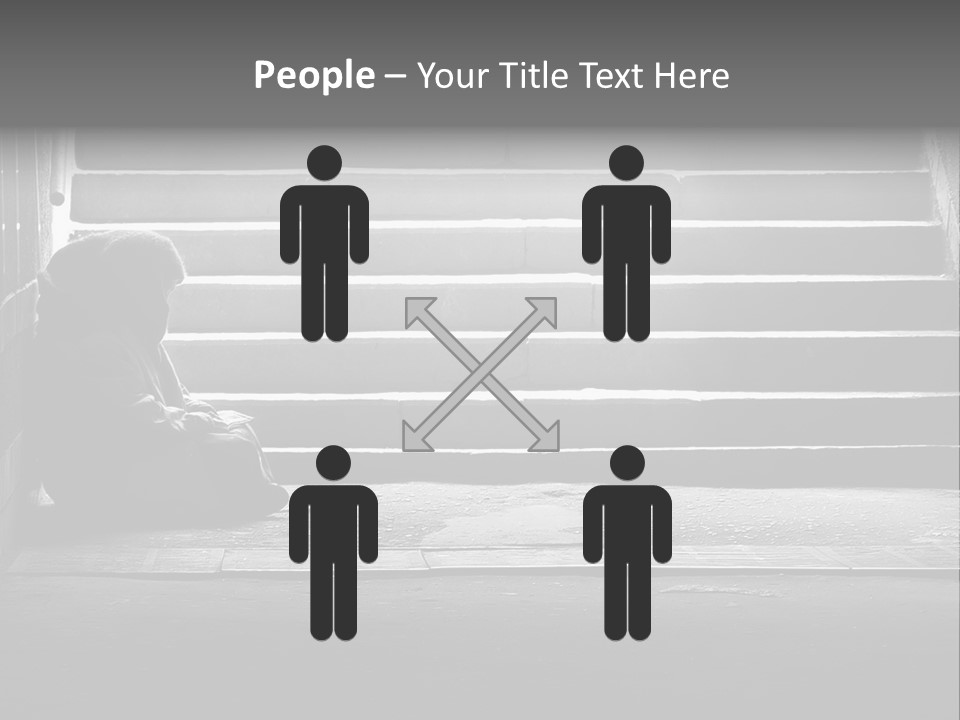 Literature Sit Monochrome PowerPoint Template