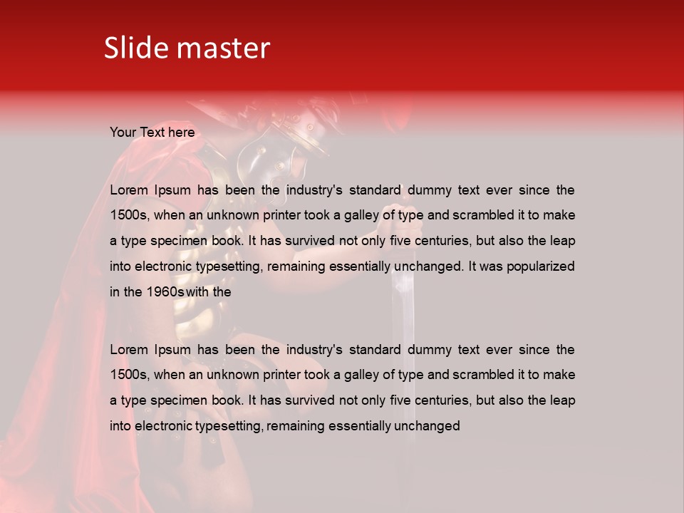 People Imperial Person PowerPoint Template