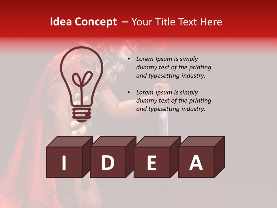 People Imperial Person PowerPoint Template