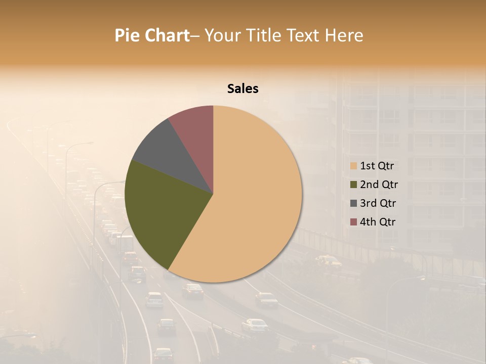 Road Exterior Highway PowerPoint Template