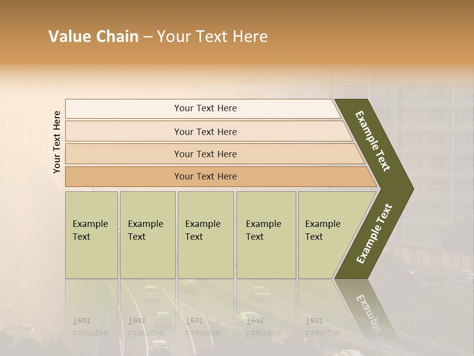 Road Exterior Highway PowerPoint Template