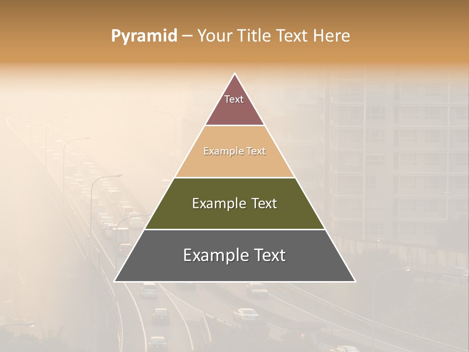 Road Exterior Highway PowerPoint Template