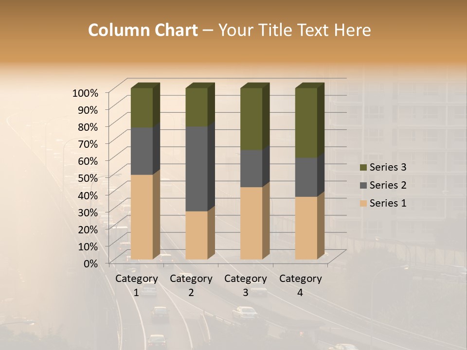 Road Exterior Highway PowerPoint Template