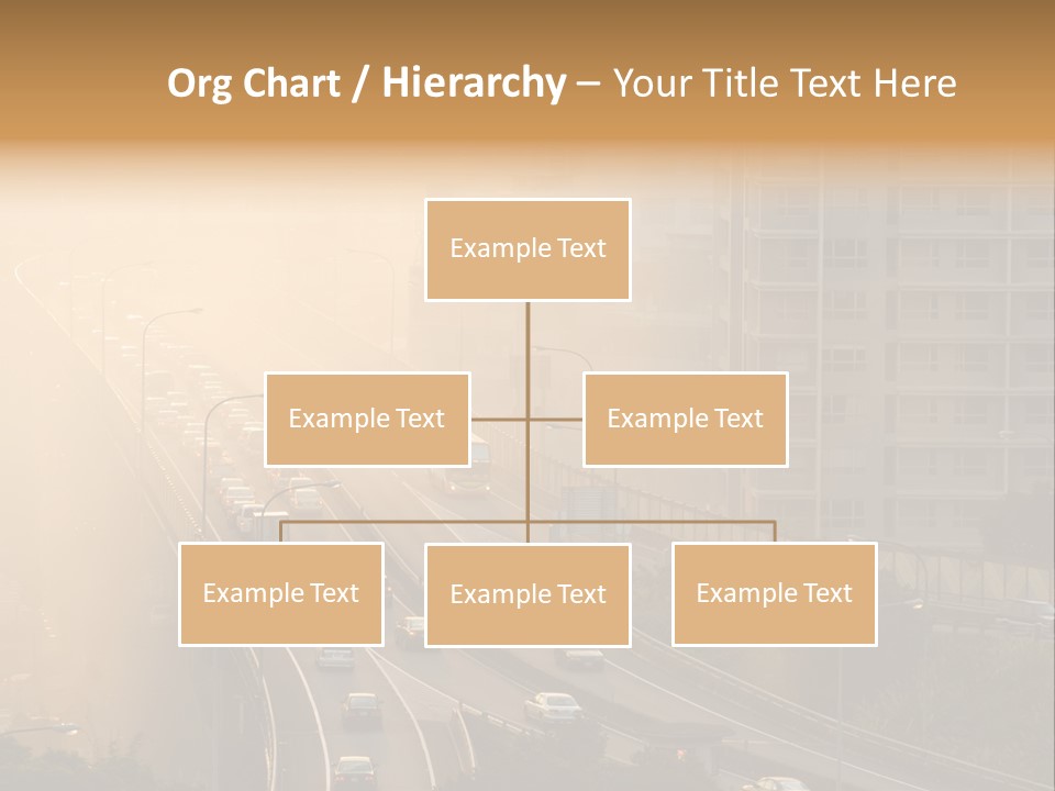 Road Exterior Highway PowerPoint Template