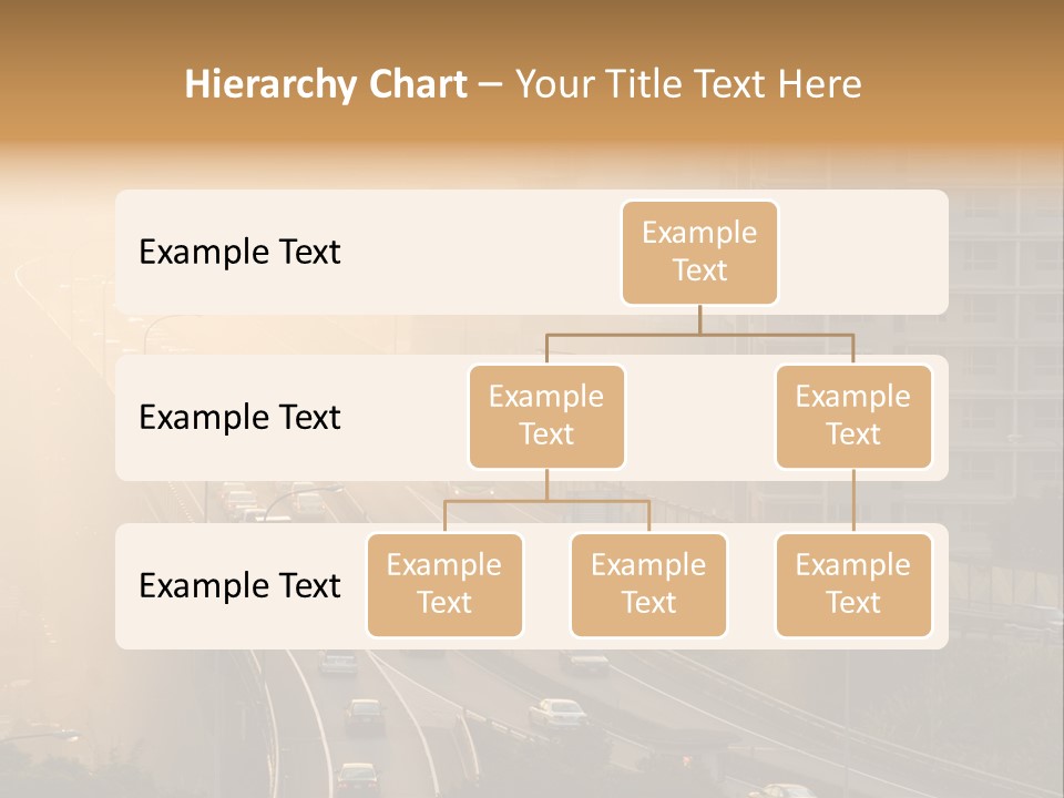 Road Exterior Highway PowerPoint Template
