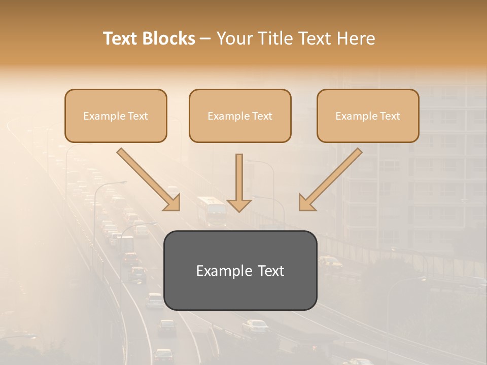Road Exterior Highway PowerPoint Template