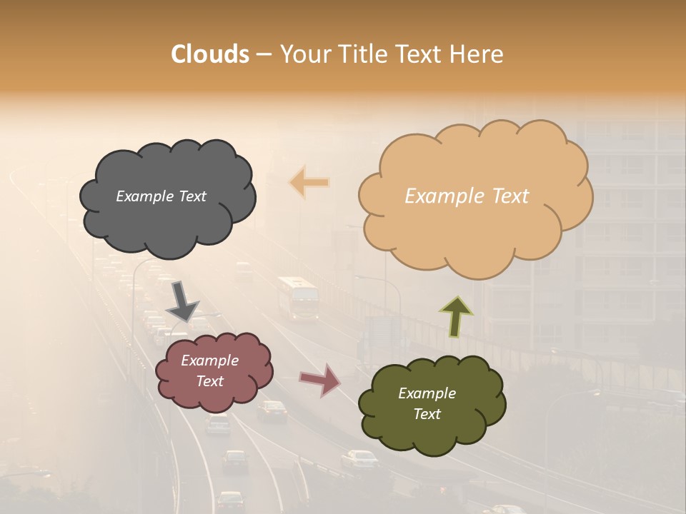 Road Exterior Highway PowerPoint Template